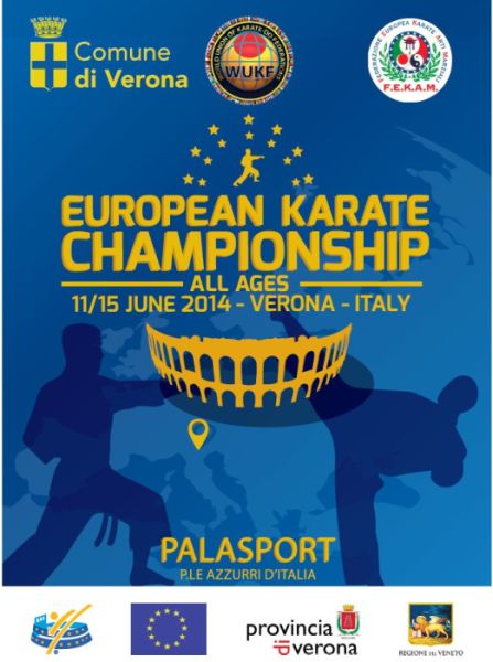 EUROPEAN KARATE CHAMPIONSHIP - ALL AGES. 11 - 15 JUNE 2014, VERONA, ITALY